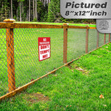 Do Not Tempt Me Warning Sign - No Trespassing Decor 9