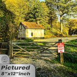 Do Not Tempt Me Warning Sign - No Trespassing Decor 56