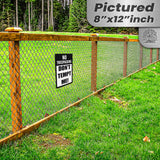 Do Not Tempt Me Warning Sign - No Trespassing Decor 73