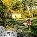 Do Not Tempt Me Warning Sign - No Trespassing Decor 88
