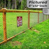 Do Not Tempt Me Warning Sign - No Trespassing Decor 121