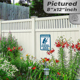 Dog Has A Gun No Trespassing - Funny Security Sign 23