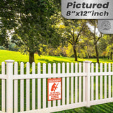 Dog Has A Gun No Trespassing - Funny Security Sign 54