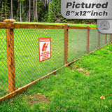 Dog Has A Gun No Trespassing - Funny Security Sign 57