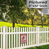 Dog Has A Gun No Trespassing - Funny Security Sign 102