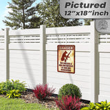 Dog Has A Gun No Trespassing - Funny Security Sign 141