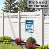 No Warning Shot Trespassing Sign - Ammo Price 29