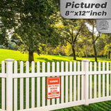 No Warning Shot Trespassing Sign - Ammo Price 54