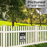No Warning Shot Trespassing Sign - Ammo Price 70