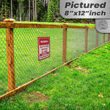 No Warning Shot Trespassing Sign - Ammo Price 105